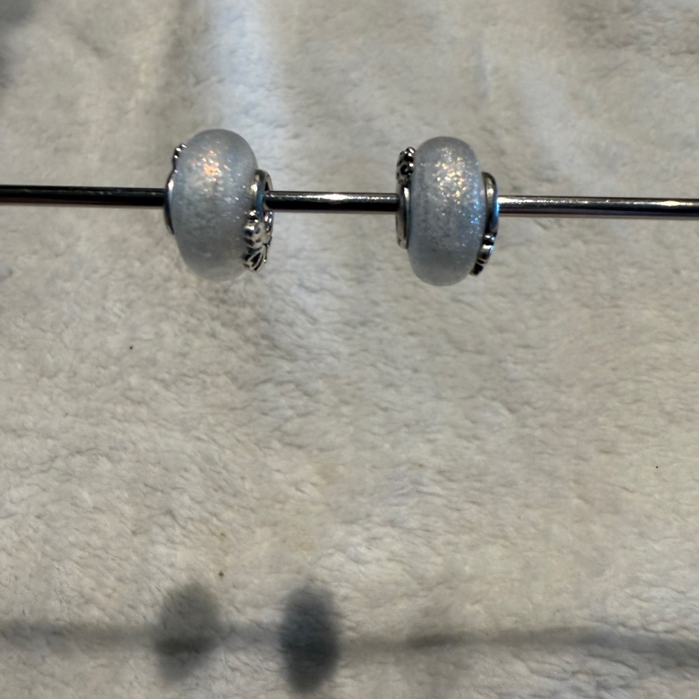 Elegant Silver Charm Beads